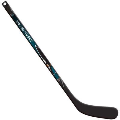 SHER-WOOD Black San Jose Sharks Right Handed Composite Mini Hockey Stick
