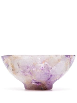 she's lost control Amethyst stone trinket dish - Purple