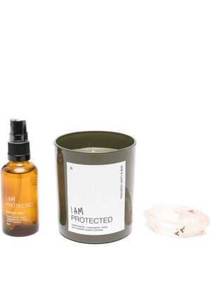 she's lost control x Browns I Am Protected gift set - Green