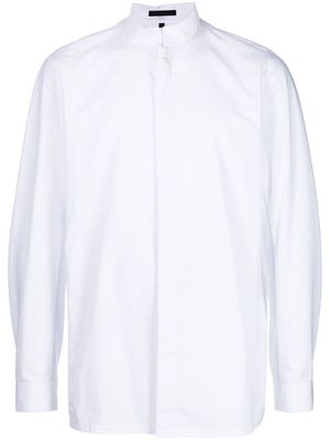 SHIATZY CHEN mandarin-collar shirt - White