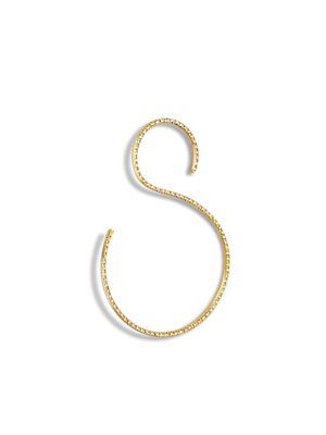 Shihara 18kt yellow gold S 03 diamond single earring