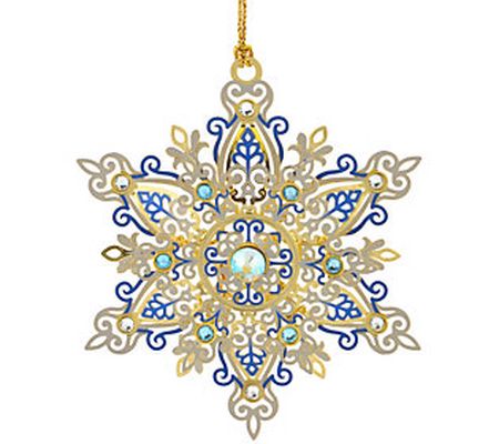 Shimmering Snowflake Ornament by Beacon Design