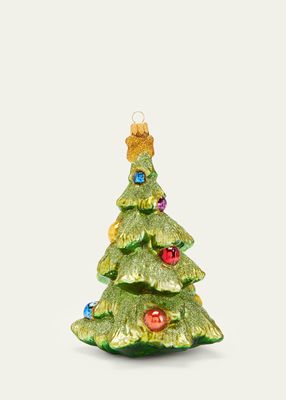 Shimmery Christmas Tree Ornament