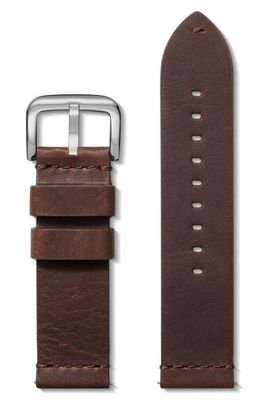 Shinola Grizzly Classic Interchangeable Leather Watchband