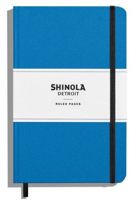 Shinola Hardcover Linen Journal in Cobalt