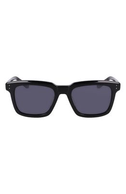 Shinola Monster 54mm Rectangular Sunglasses in Black