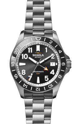 Shinola Monster GMT Automatic Bracelet & Webbing Strap Watch