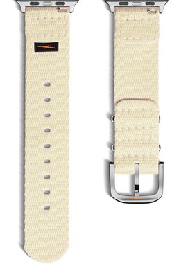 Shinola NATO Nylon 20mm Apple Watch Watchband in Cream