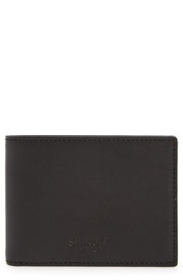 Shinola Slim Bifold Wallet in Black