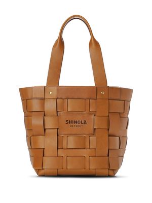Shinola The Medium Bixby tote bag - Brown