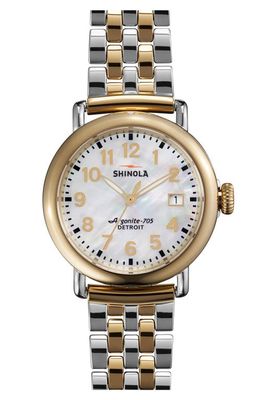 Shinola 'The Runwell' Bracelet Watch