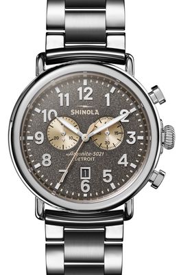 Shinola 'The Runwell Chrono' Bracelet Watch