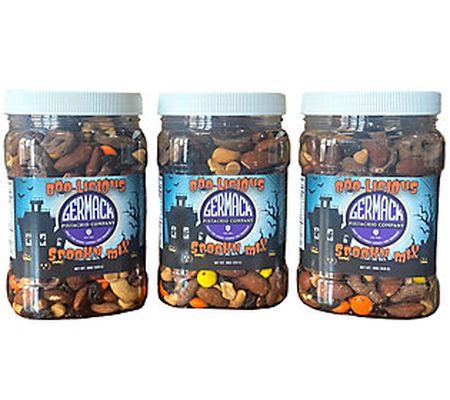 Ships 10/16 Germack 3 Jars of Boolicious Frui t & Nut Mix