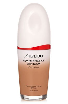 Shiseido Revitalessence Skin Glow Foundation SPF 30 in 410 Sunstone