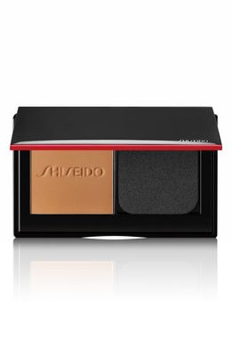 Shiseido Synchro Skin Self-Refreshing Custom Finish Powder Foundation in 350 Maple