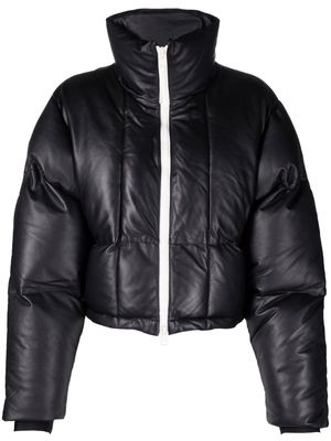 Shoreditch Ski Club Clara high-neck padded jacket - Black