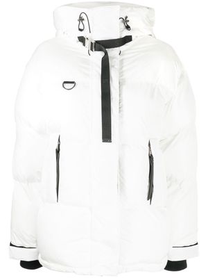 Shoreditch Ski Club Willow padded puffer jacket - White