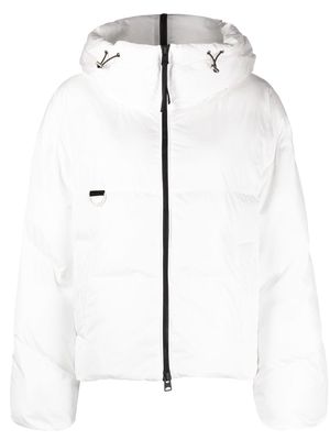 Shoreditch Ski Club zip-fastening padded jacket - White