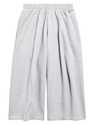 Short Baggy Sweatpants - Grey - Size Small