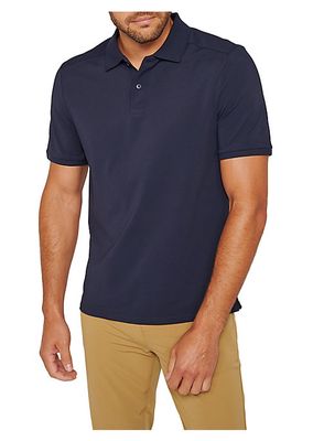 Short-Sleeve Slim-Fit Polo Shirt