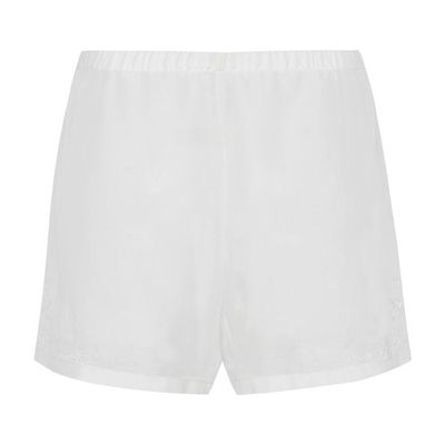 Shorts in cotton voile