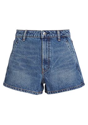 Shorty High-Rise Denim Shorts
