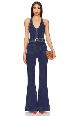 Show Me Your Mumu Fort Worth Jumpsuit in Blue