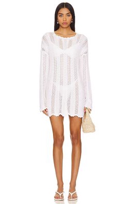 Show Me Your Mumu Packable Pullover Coverup in White