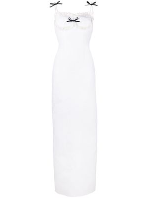 SHUSHU/TONG corset-style dress - White