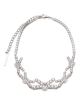 SHUSHU/TONG crystal-embellished necklace - Metallic