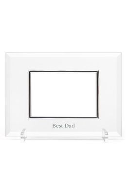 SHUTTERFLY Personalized Glass Picture Frame in Glass - Landscape