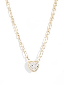 SHYMI Fancy Heart Necklace in Gold 