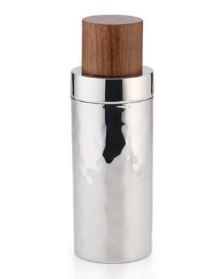 Sierra Cocktail Shaker with Wood Lid
