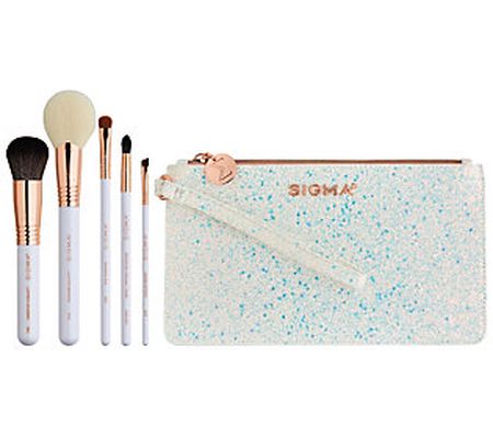 Sigma Holiday Glam Brush Set w/ Beauty Bag