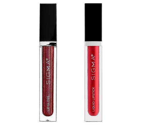 Sigma Liquid Lipstick and Lip Gloss Duo