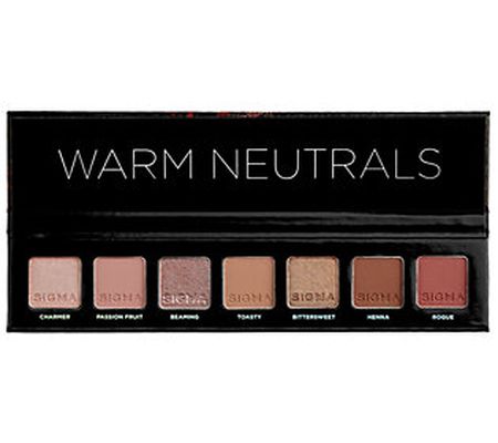 Sigma Warm Neutrals Mini Eyeshadow Palette