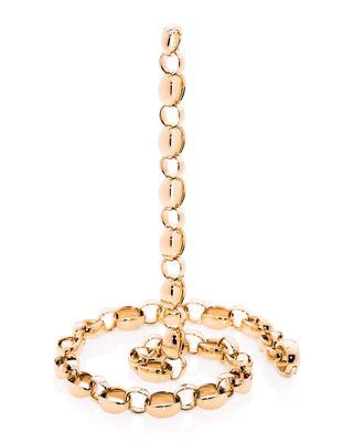 Signature 18k Rose Gold Chain-Link Necklace, 22"L