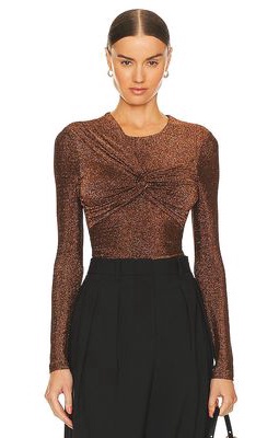 Significant Other Kyla Top in Brown