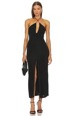 Significant Other Millie Halter Dress in Black