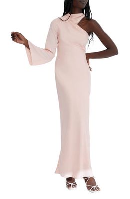 Significant Other Rhiannon One-Shoulder Gown in Sorbet