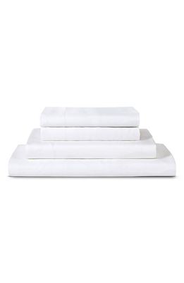 Sijo Eucalyptus Tencel® Lyocell Sheet Set in Snow 