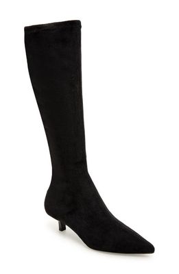 Silent D Clossy Knee High Boot in Black