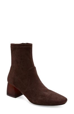 Silent D Maretolp Block Heel Bootie in Choc-Choc