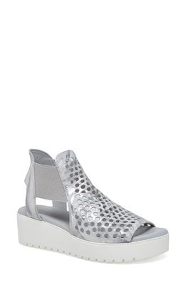 Silent D Odeya Platform Sandal in Cloudy Mix Leather