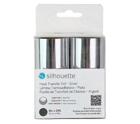 Silhouette America Heat Transfer Foil - Silver