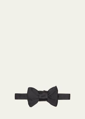 Silk Bow Tie, Black