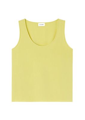 Silk Crepe De Chine Sleeveless Top