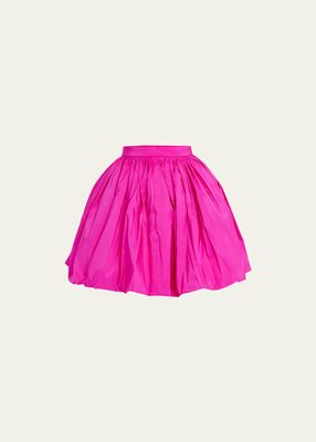 Silk Faille Bubble Skirt