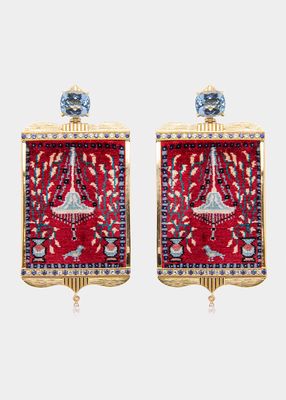 Silk Road Carpet Earrings