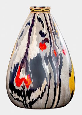 Silk Road Marquetry Vase